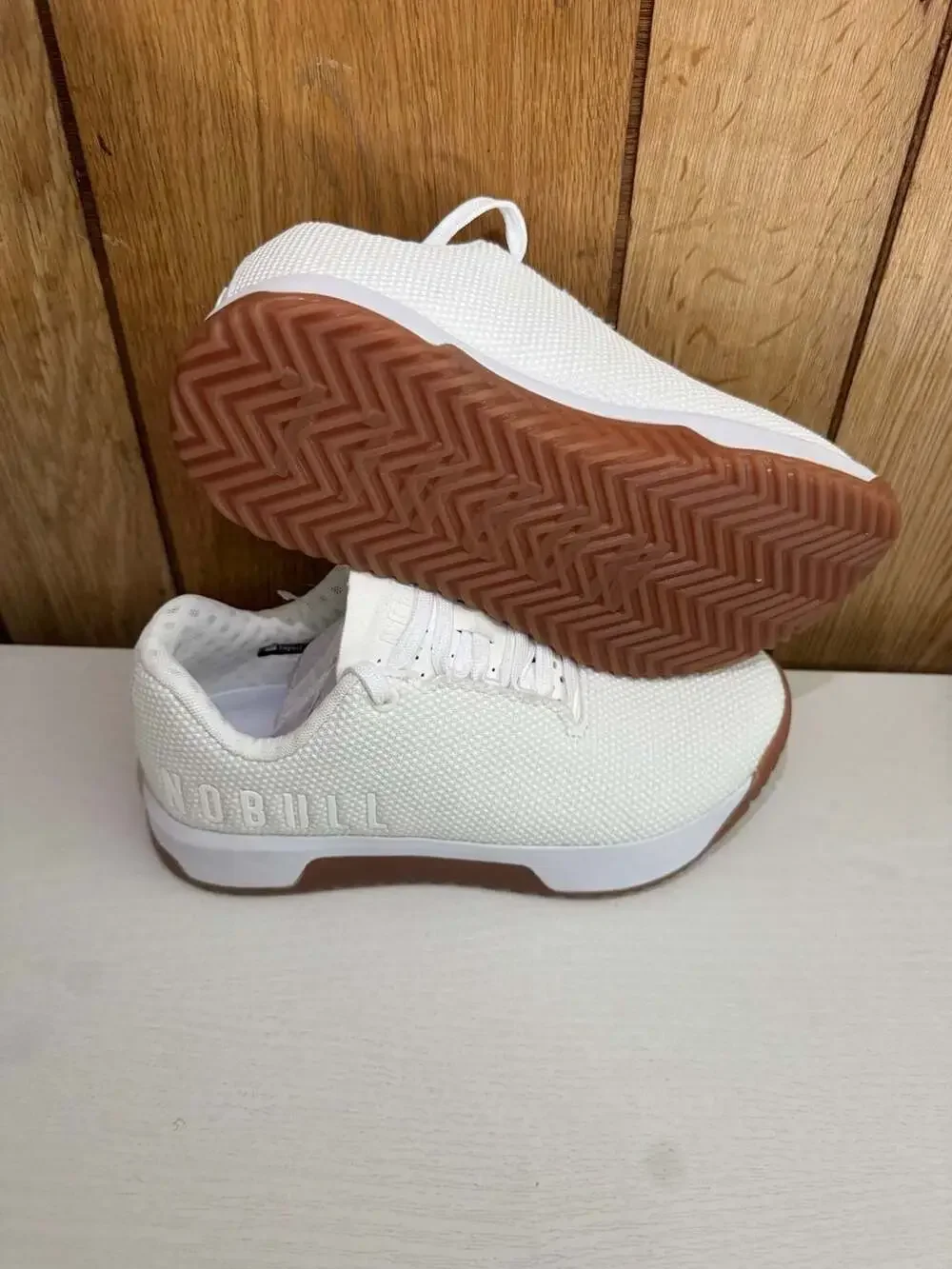 NOBULL Women's Outwork Training Shoes in White Gum